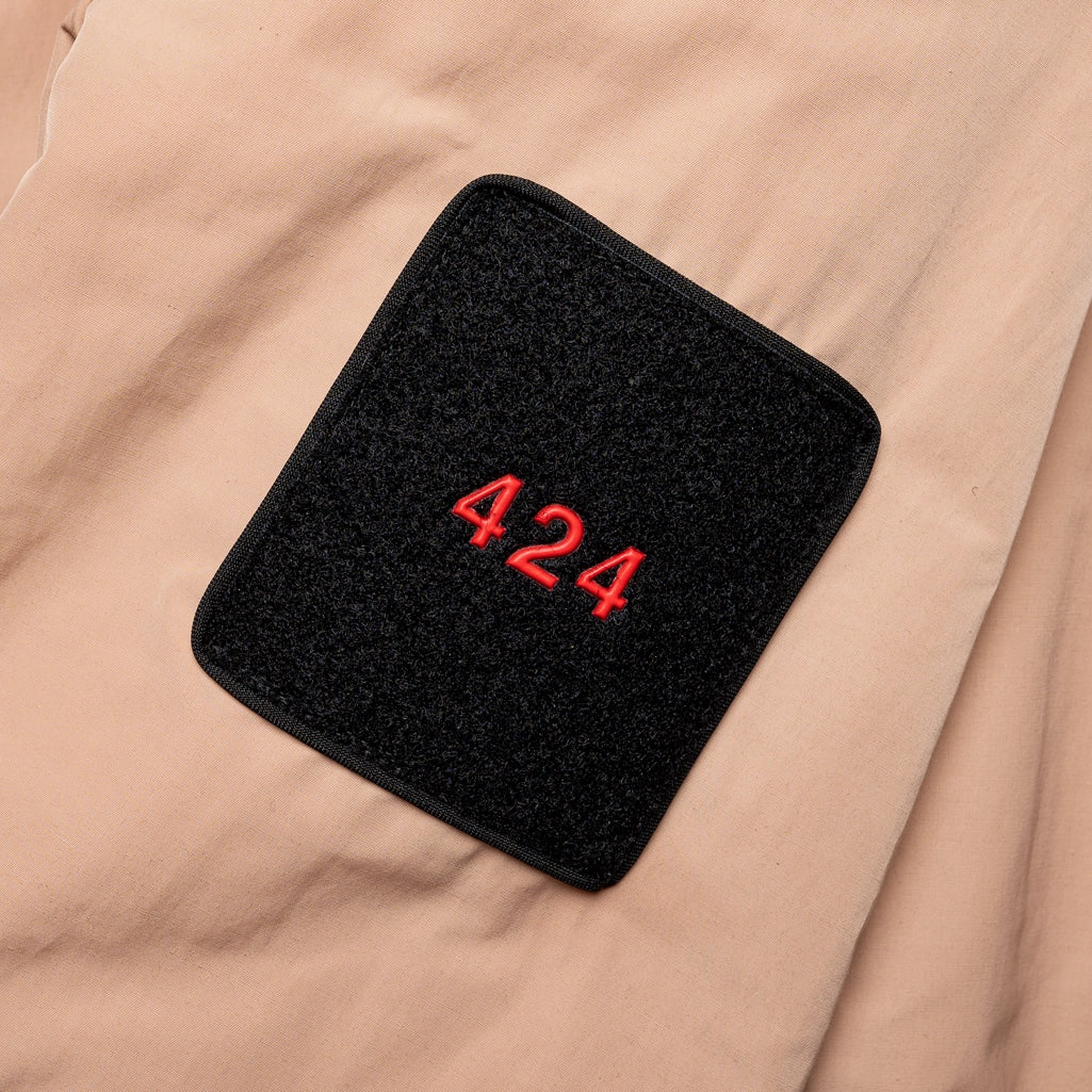 424 Bomber Jacket - Beige HighDensityWeave LowMaintenance Material