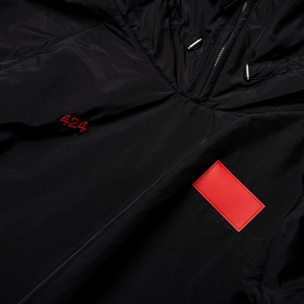 424 Giubbino Uomo Ric To Lightweight Jacket - Black Outdoor Footwear Thick Fiber