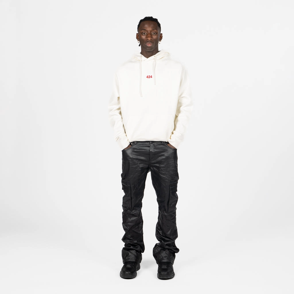 LowMaintenance Material 424 Hoodie - White