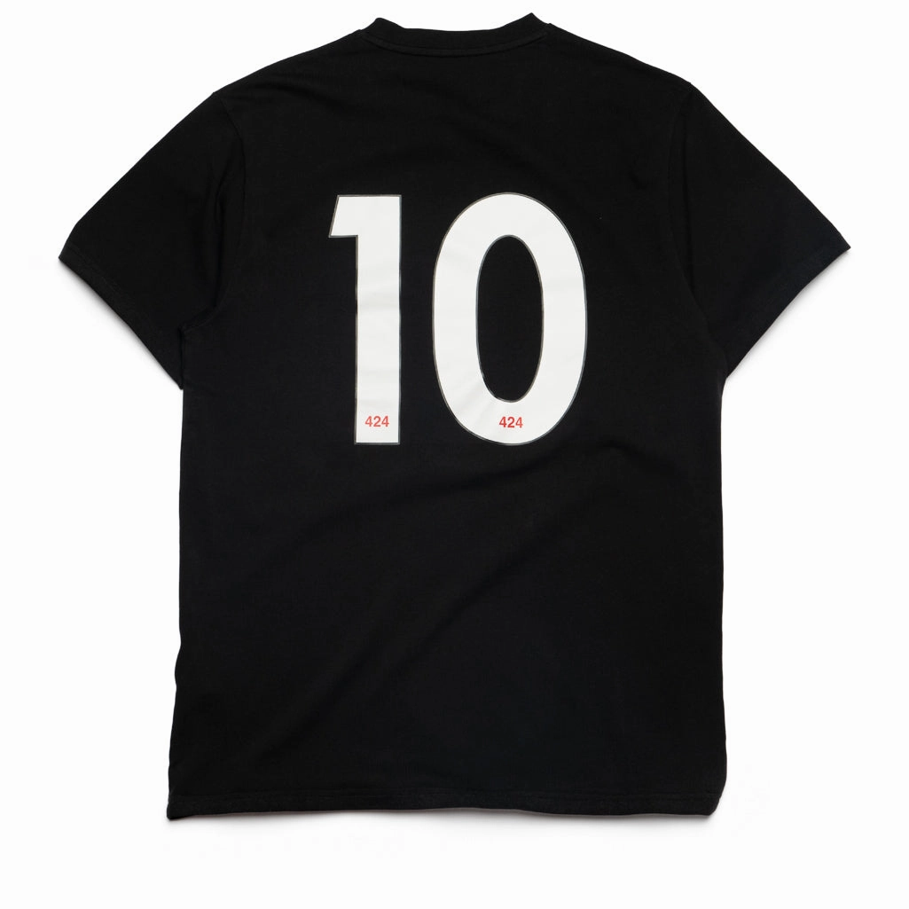 424 Printed Tee - Black Seasonal Fashion LowProfile Design