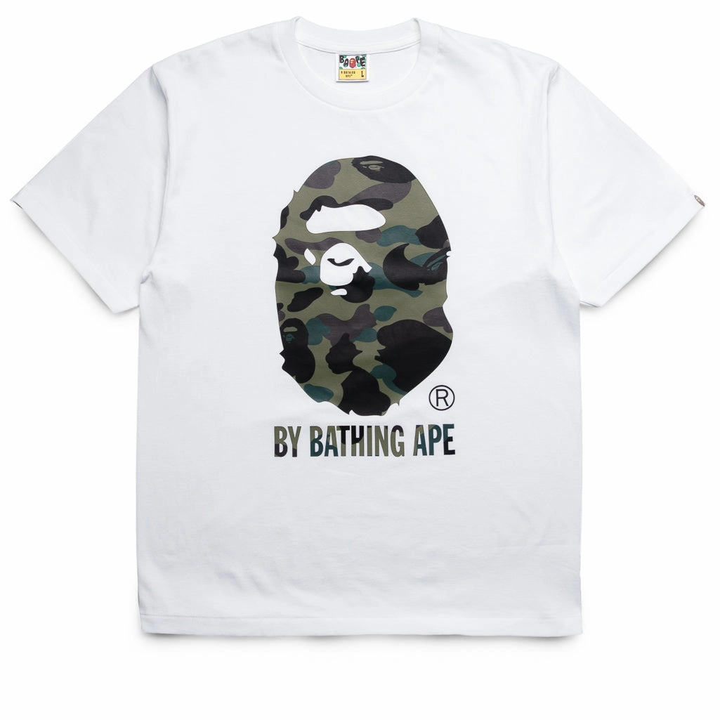 Chic Design A Bathing Ape 1st Camo By Bathing Ape Tee - White/Green