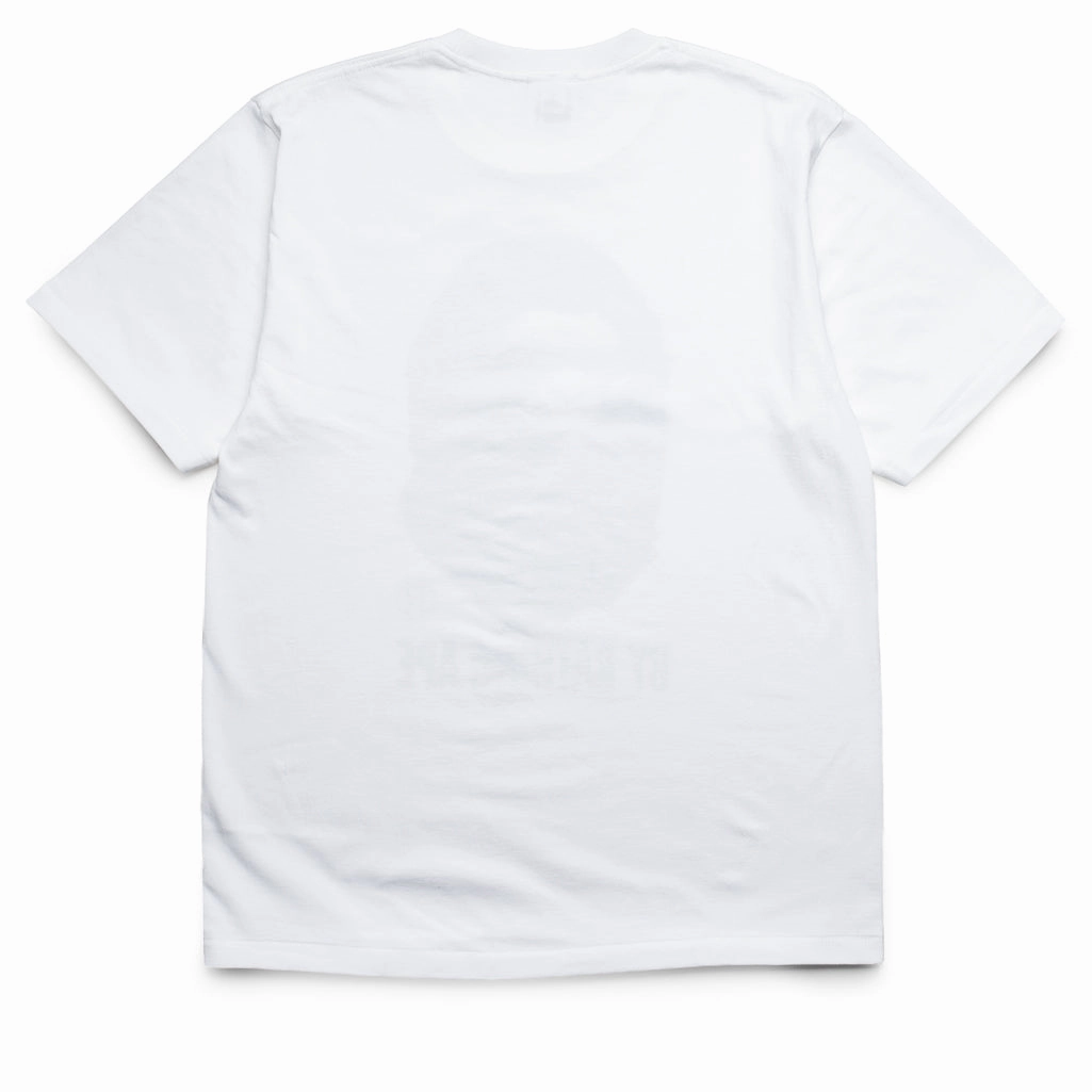 DoubleLayered Structure A Bathing Ape 1st Camo By Bathing Ape Tee - White/Green