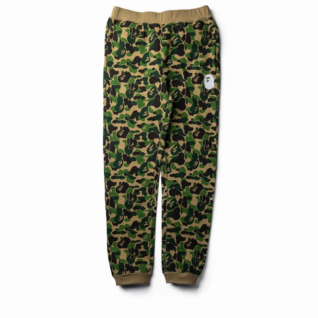 Elegant Pants A Bathing Ape ABC Crystal Stone Sweatpants - Green