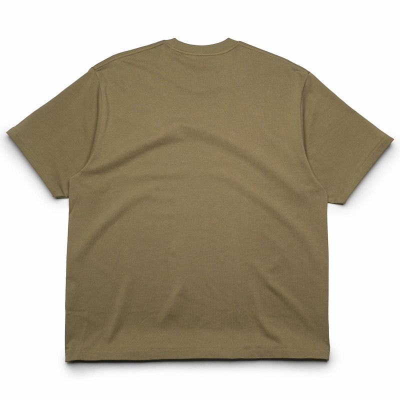 A Bathing Ape Blur Logo Tee - Olive Drab Rush Mode