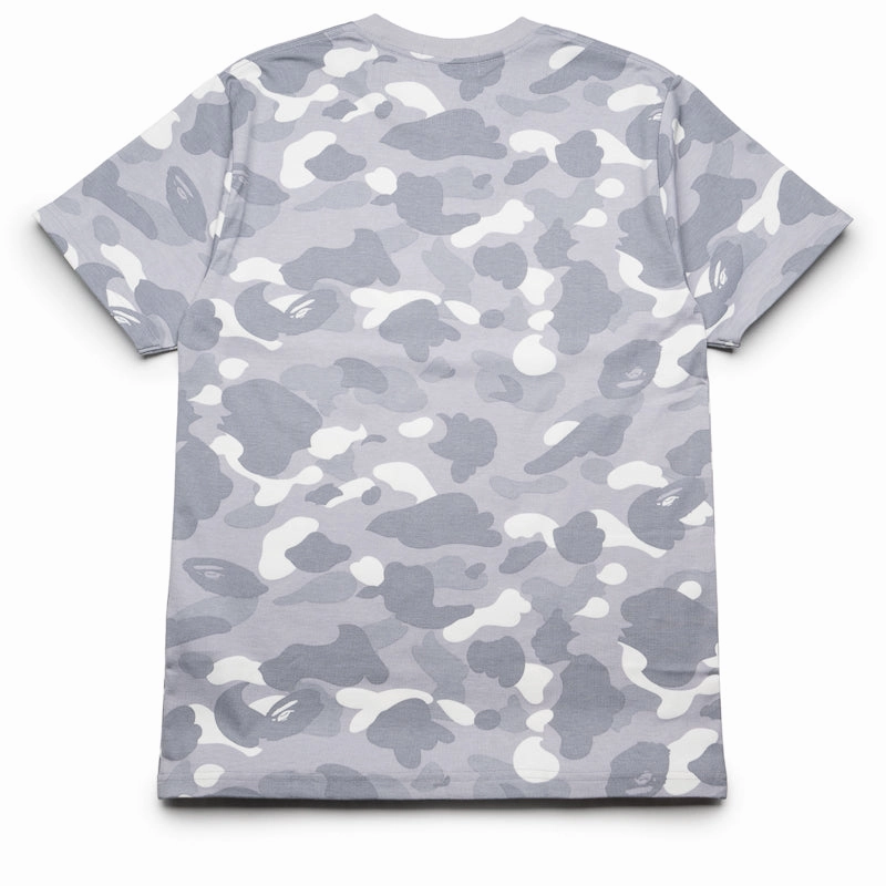 french chic A Bathing Ape City Camo Ape Head Tee - Grey