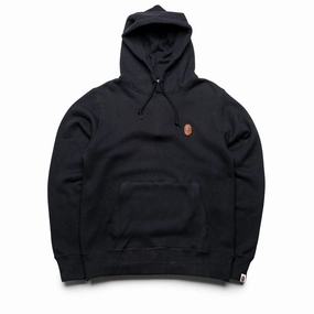 A Bathing Ape One Point Pullover Hoodie - Black Winter Essential