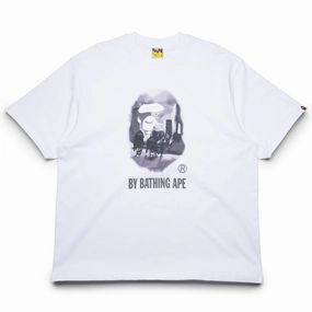 AntiPillingTechnology A Bathing Ape Painting By Bathing Ape Tee - White
