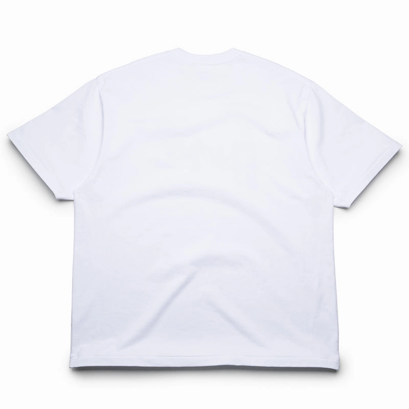 A Bathing Ape Shark Seijin Ape Head Tee - White Park Day HeavyDuty Zipper
