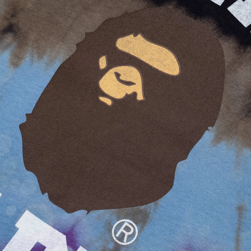 Casual Sweater A Bathing Ape Tie Dye College Tee - Black