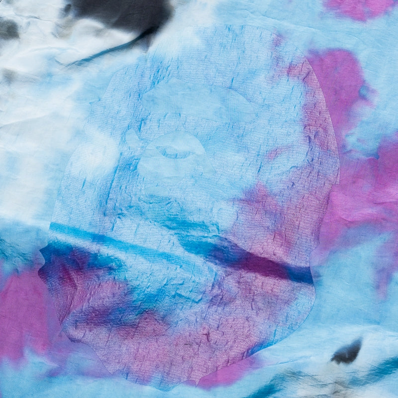 Hero Tale Quick Wear A Bathing Ape Tie Dye Track Jacket - Black