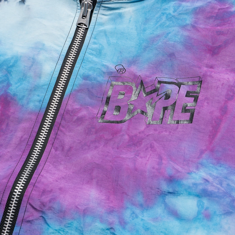 Boss Vibe A Bathing Ape Tie Dye Track Jacket - Black