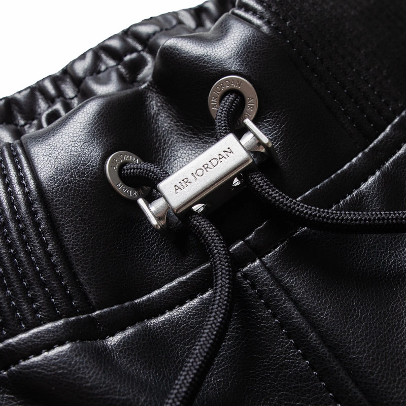 Air Jordan Vegan Leather Diamond Shorts - Black Active Ease