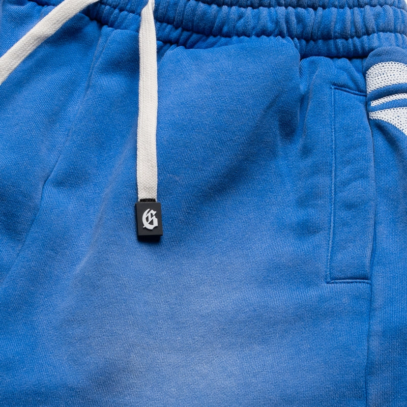 AntibacterialFinish Godspeed New York Courtside Shorts - Blue Sun-Fade