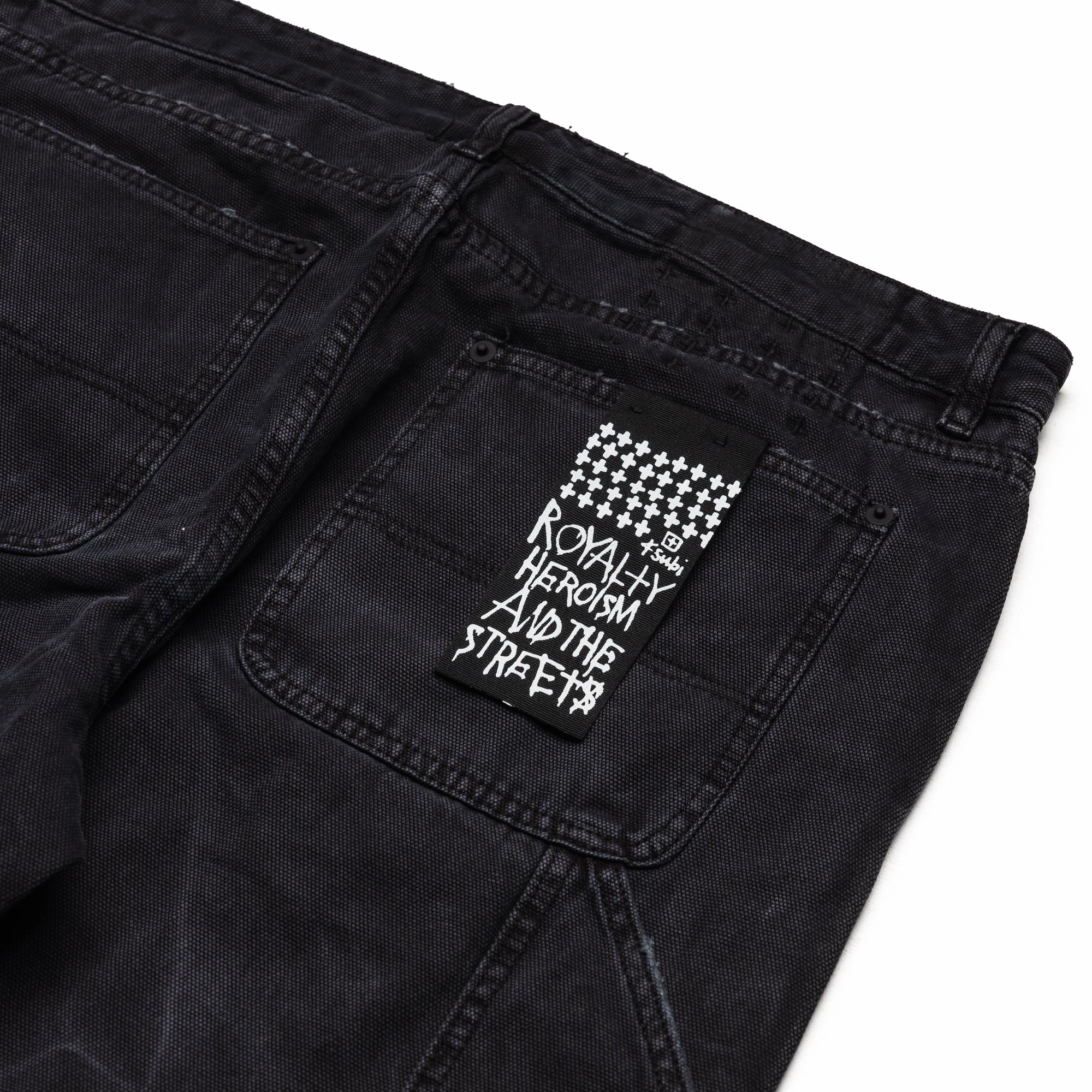 AntibacterialFinish Ksubi Maxx Operator Pants - Torqued Black