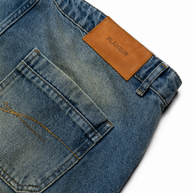 Flaneur Carpenter Straight Jean - Mojave SoftLining