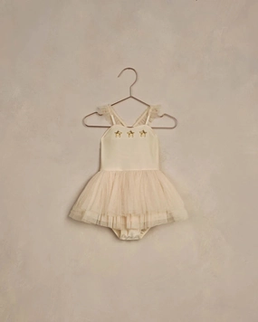 DoubleLayered Collar Clementine Tutu | Champagne