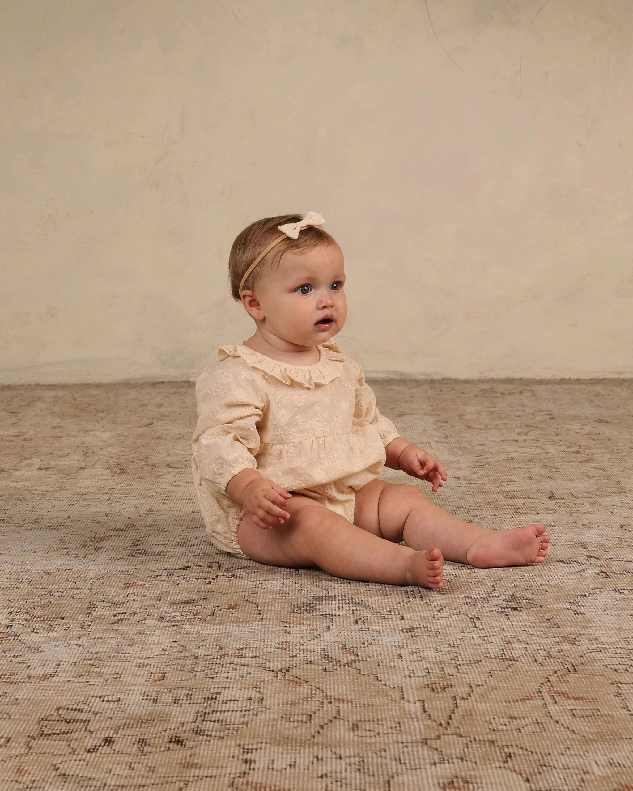 Adeline Romper - Natural Sky Cool