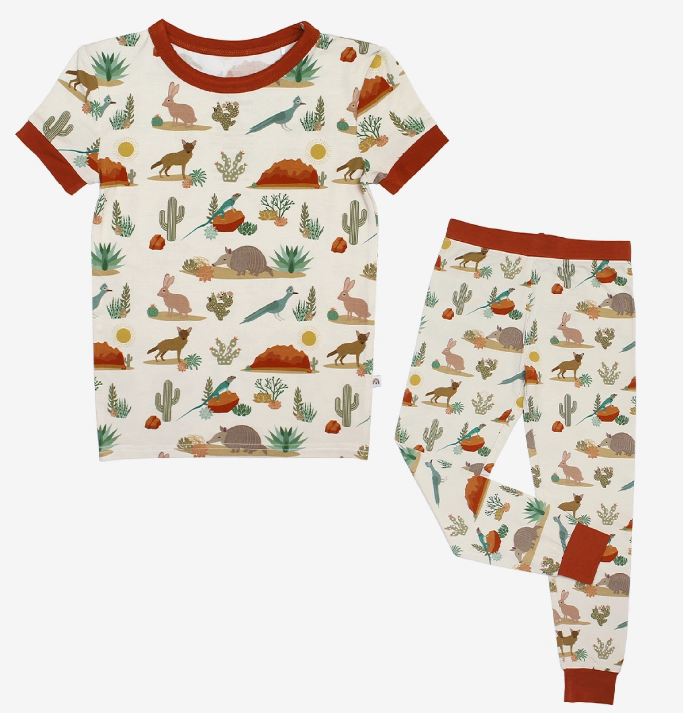 Desert Friends S/S Loungewear Set SnagFree Surface Classic Glow