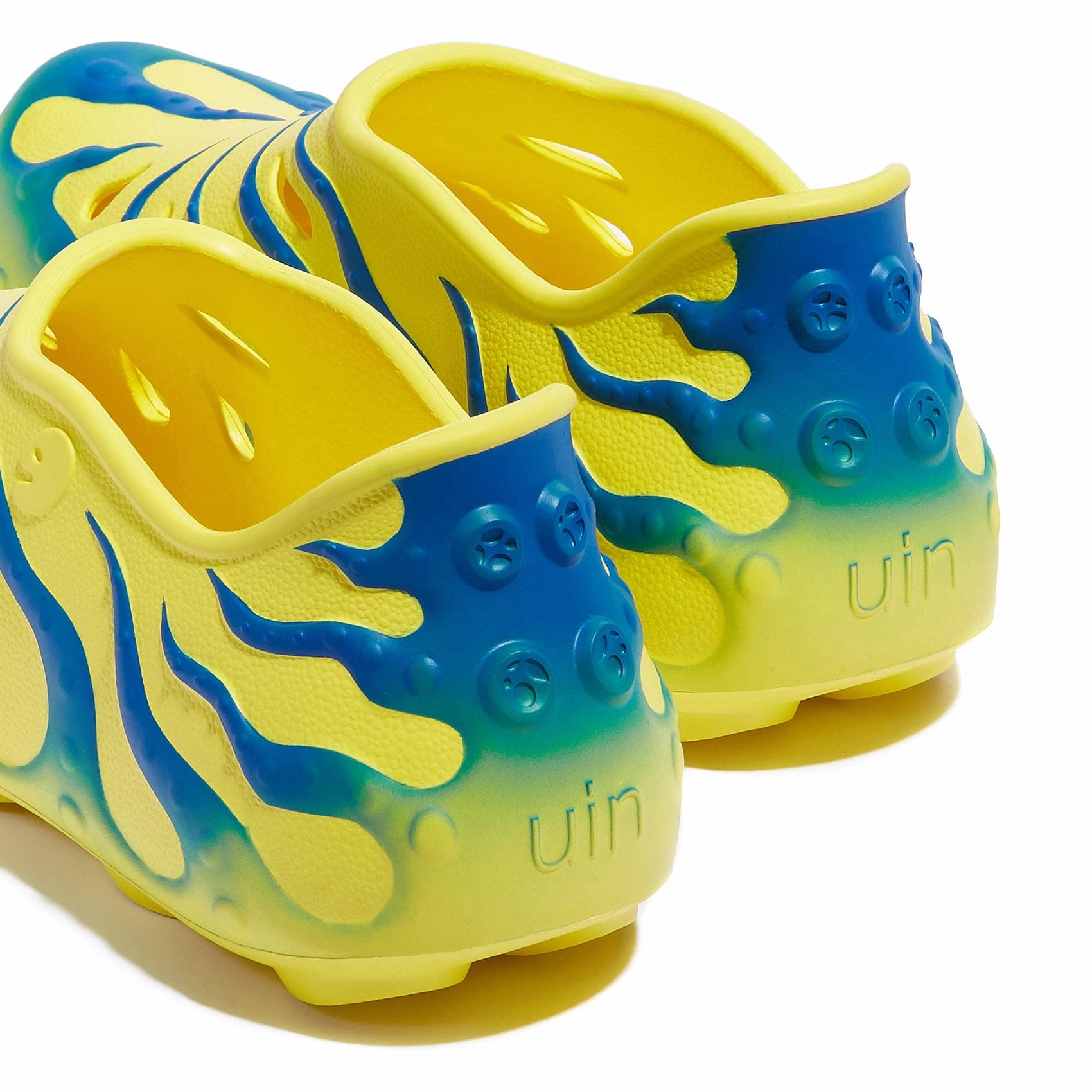 Durable Footwear Weather Resistant Material Yellow & Black Octopus II Men