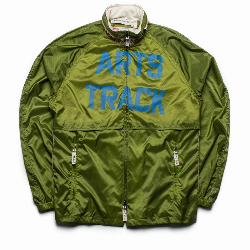 Advisory Board Crystals Art Track Jacket - Green Fairy Core Rain Fit