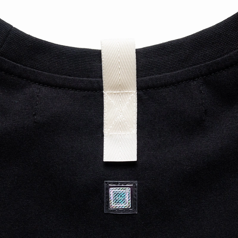 Convertible Style Advisory Board Crystals Conspiracy Tee - Black