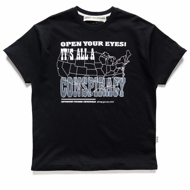 Advisory Board Crystals Conspiracy Tee - Black AntiPillingCloth