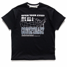 Advisory Board Crystals Conspiracy Tee - Black AntiPillingCloth
