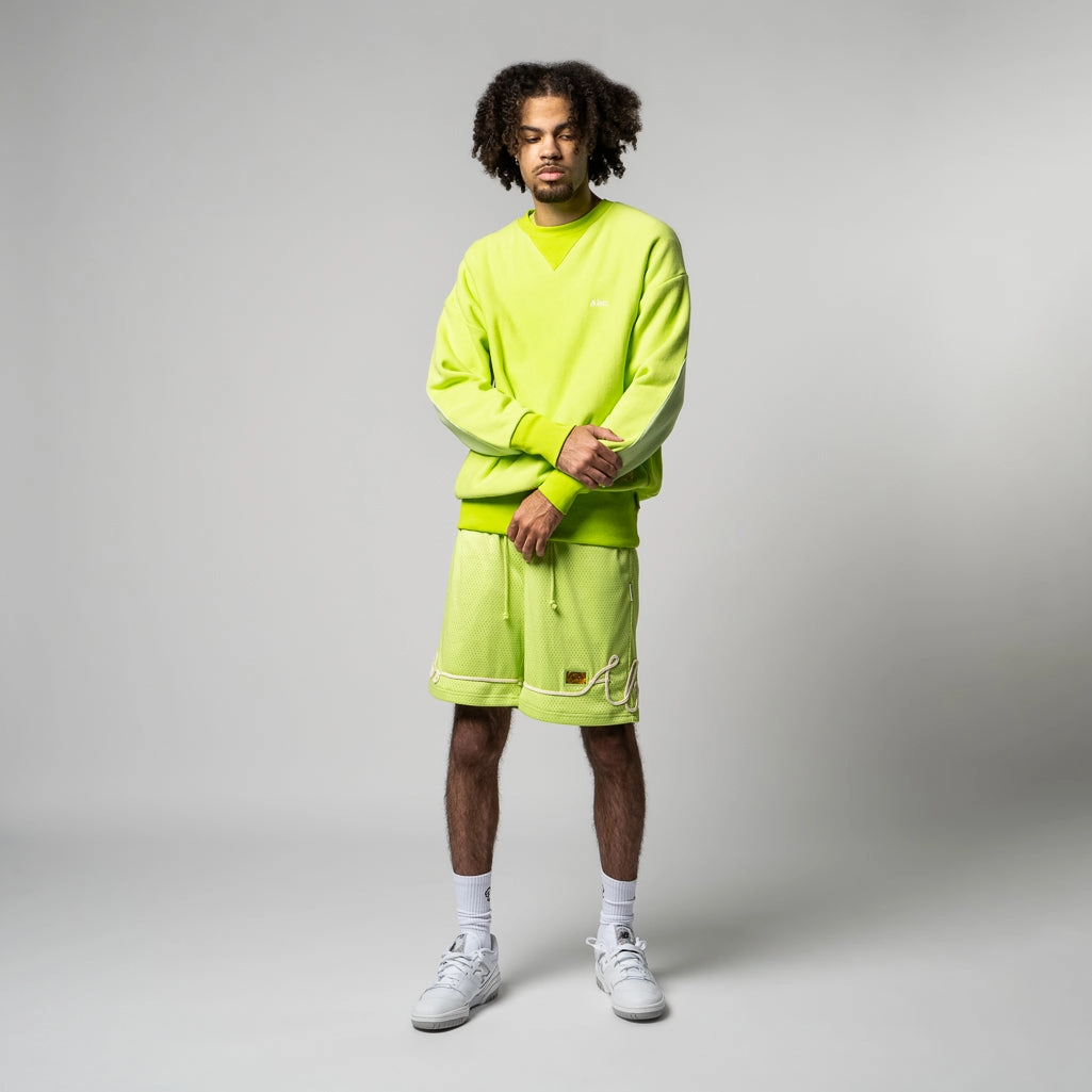 Warm Pullover Advisory Board Crystals Crewneck - Green