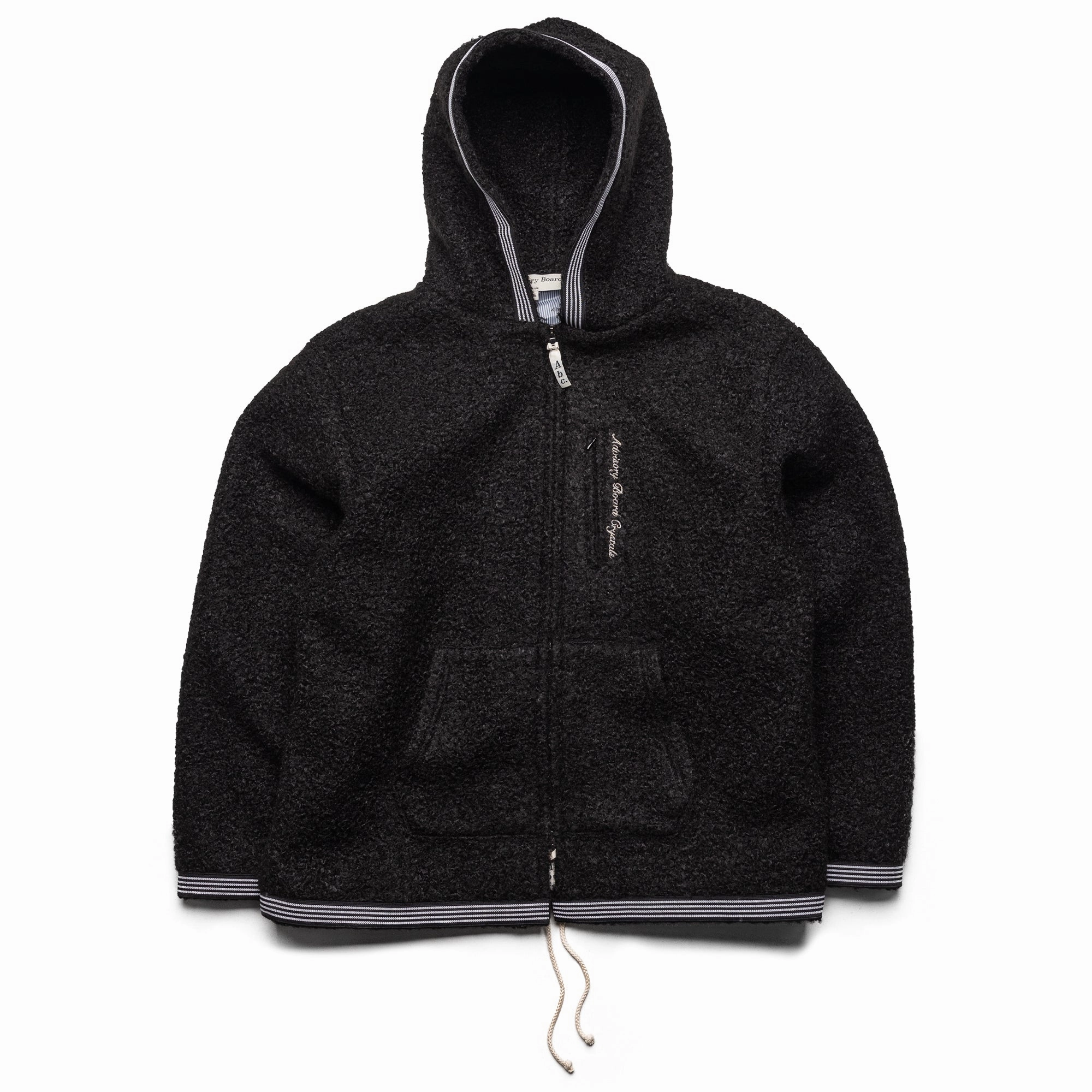 Ethic Core Advisory Board Crystals Fancy Yarn Jacket - Black