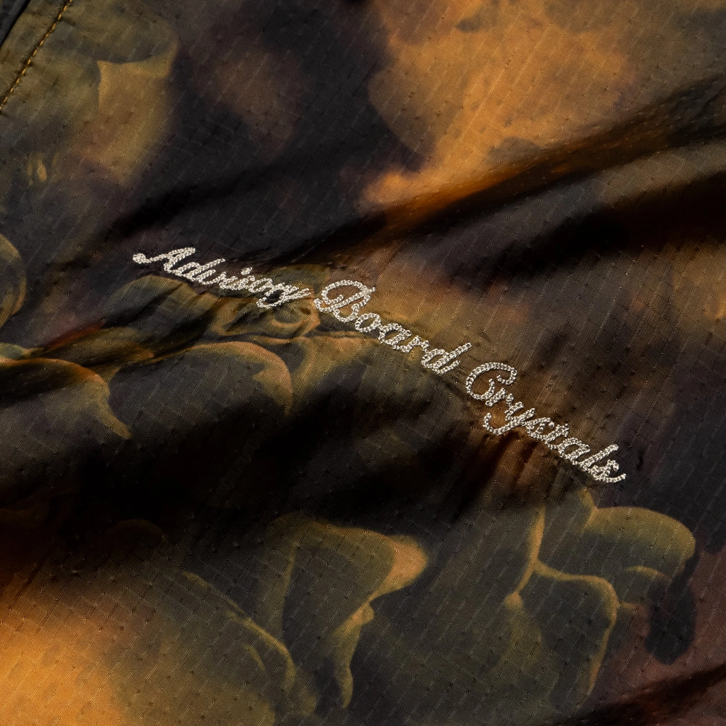 Advisory Board Crystals Tie Dyed Ripstop Jacket - Gold retro look