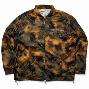 MultiPocket System Advisory Board Crystals Tie Dyed Ripstop Jacket - Gold