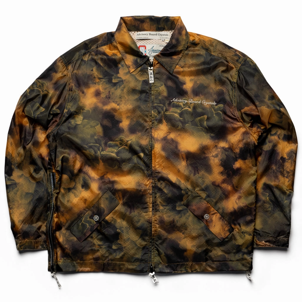 MultiPocket System Advisory Board Crystals Tie Dyed Ripstop Jacket - Gold