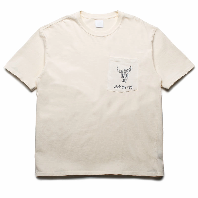 Alchemist Dane Pocket Tee - White Alyssum Harbor Style
