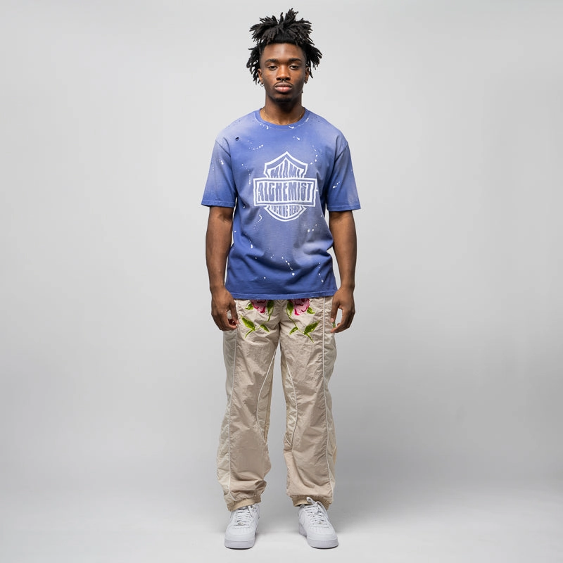 Alchemist Hugh Tee - Corsican Blue Comfort Fit Design