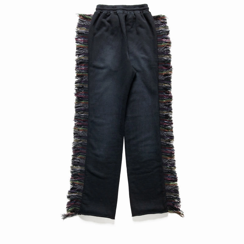 Alchemist Know U Rider Fringe Joggers - Black Soft Blouse