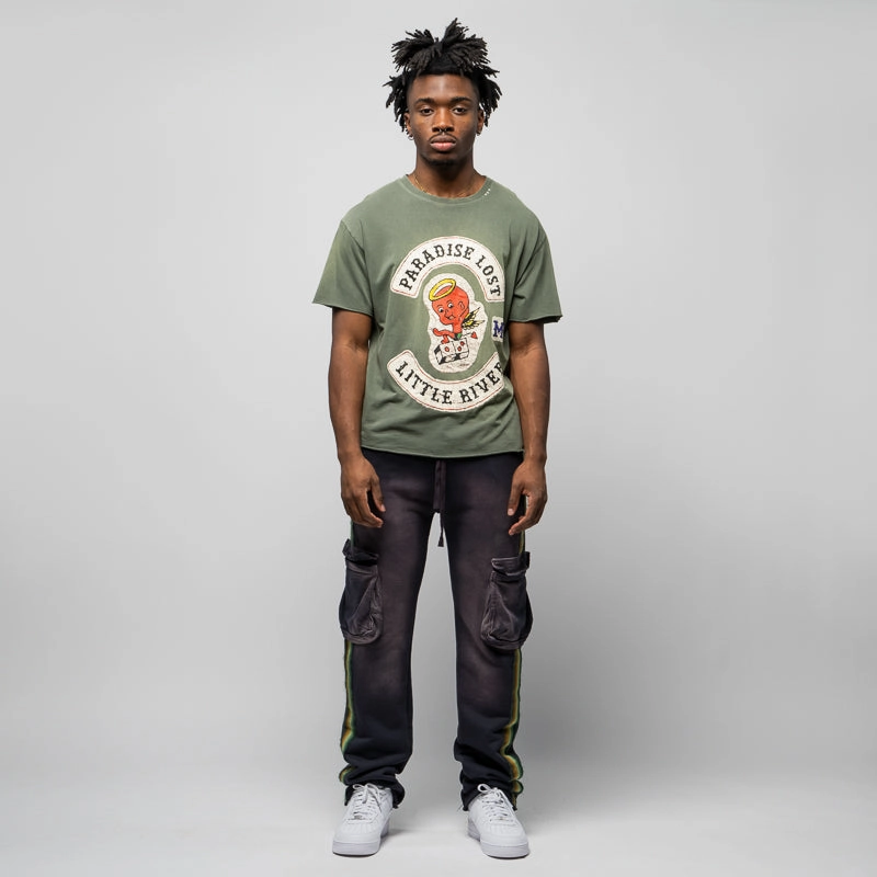 Alchemist Little River Tee - Defender Green Layered Clothing
