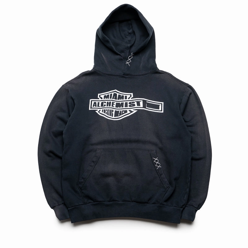Alchemist Waving Hoodie - Black Casual Ease