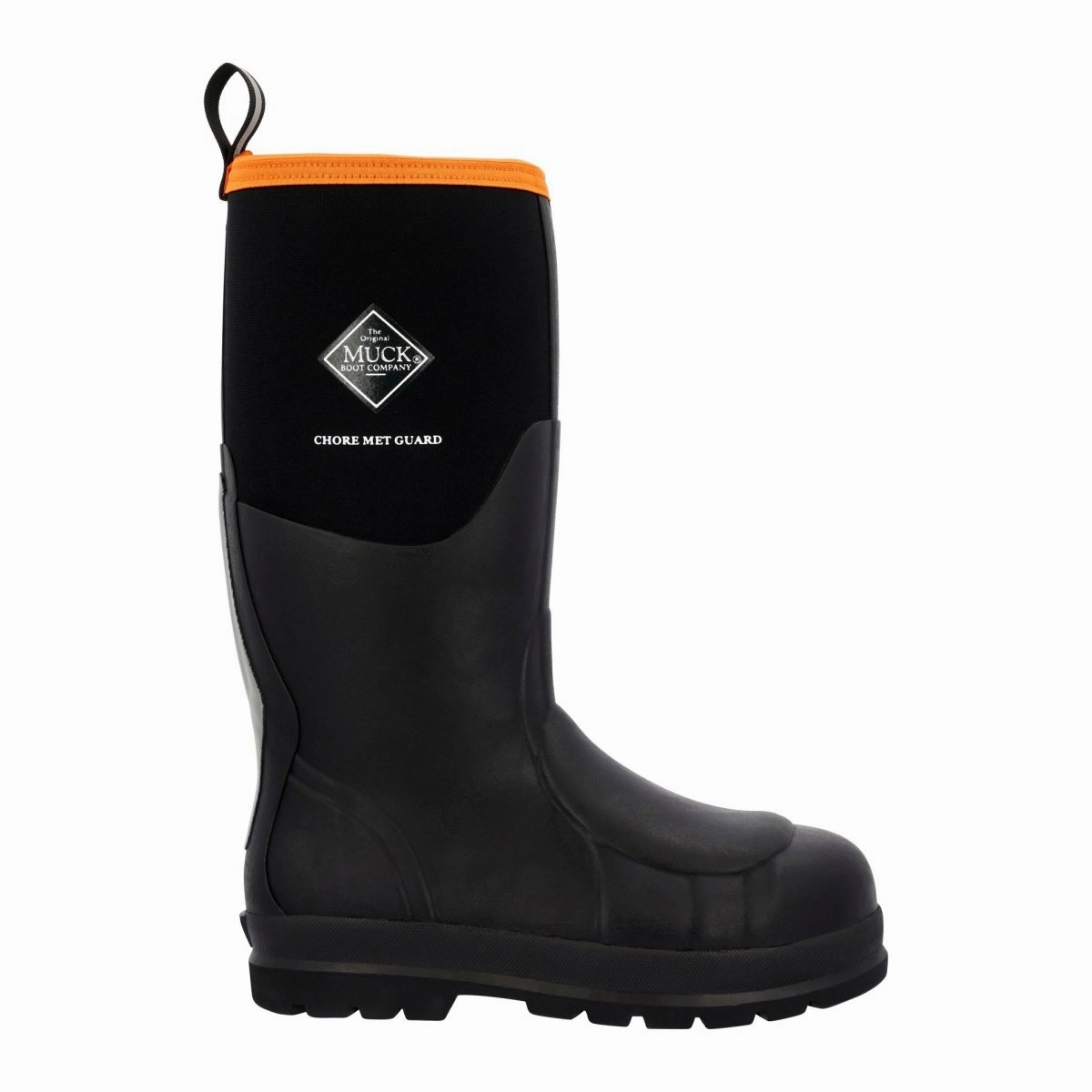 Muck Men's Chore Classic Met Guard PR Work Boot CHSMETA2 in Black Torsion Control System