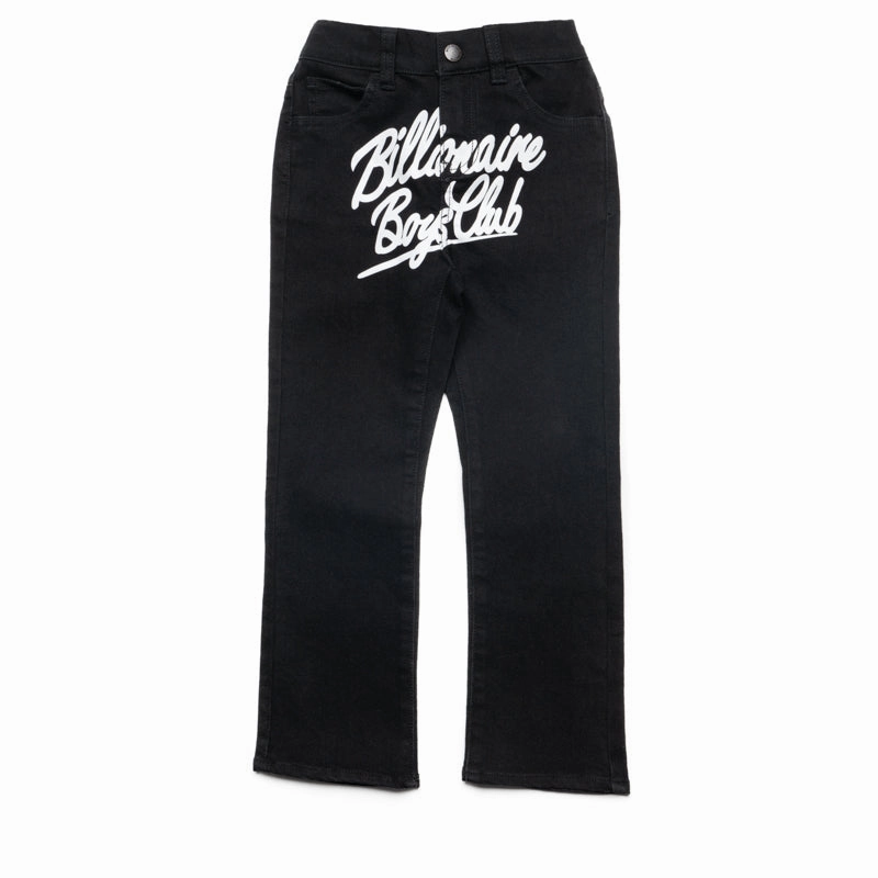 Kids Billionaire Boys Club Club Jeans - Black Minimal Design