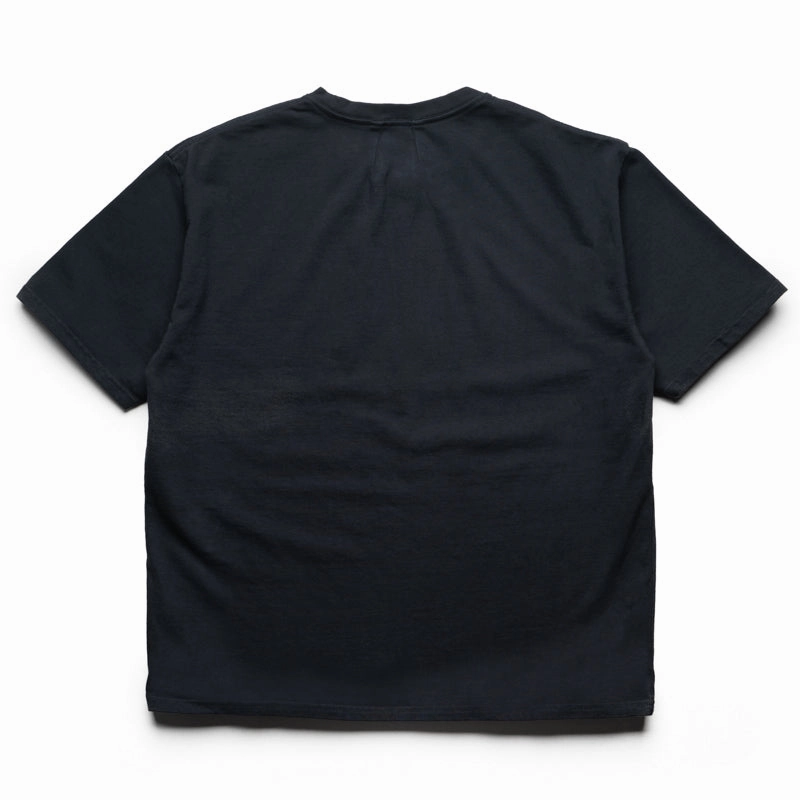 Rhude Dinero Tee - Vintage Black/White Strong Edge Soft Jersey
