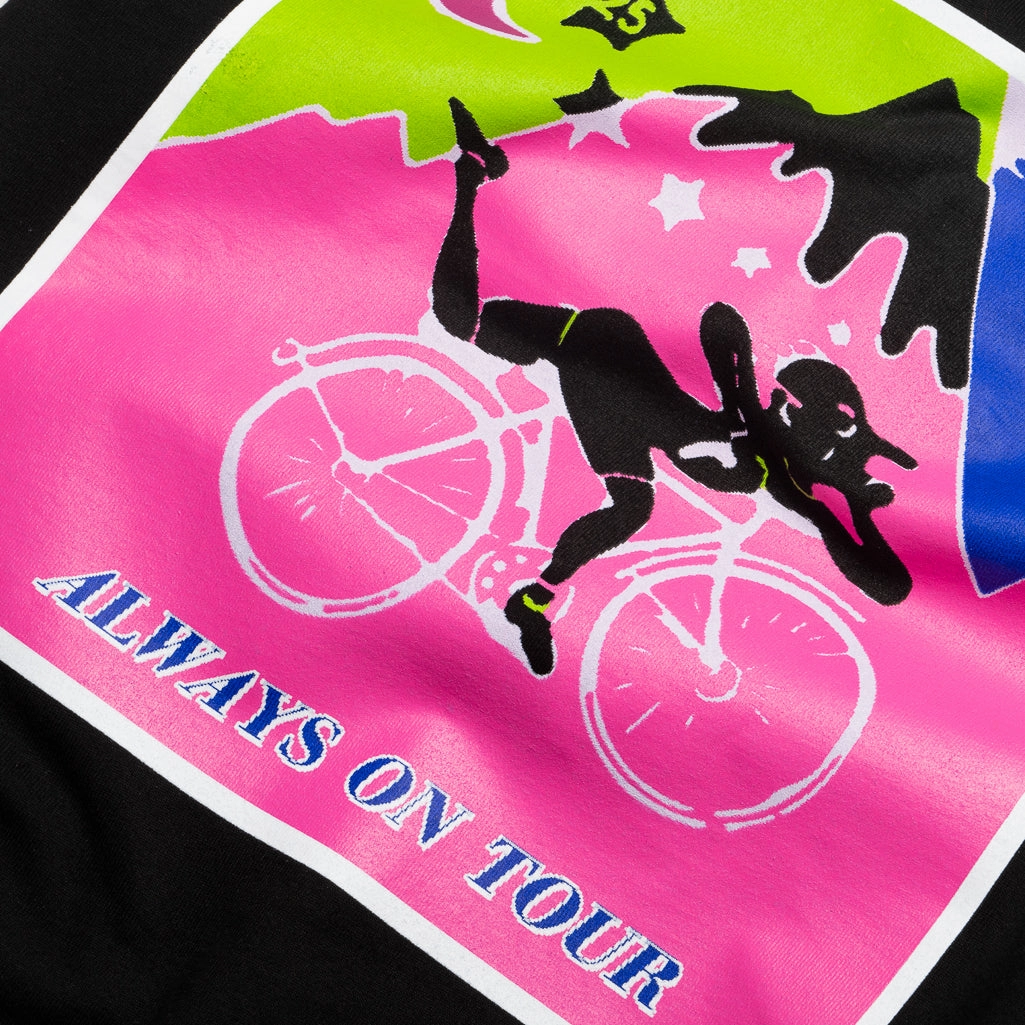 Strong Glow CompressionKnit Always On Tour Acid Homage Tee - Black