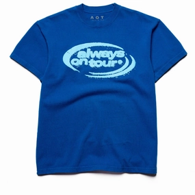 ReinforcedStitching Always On Tour Spinner Tee - Blue