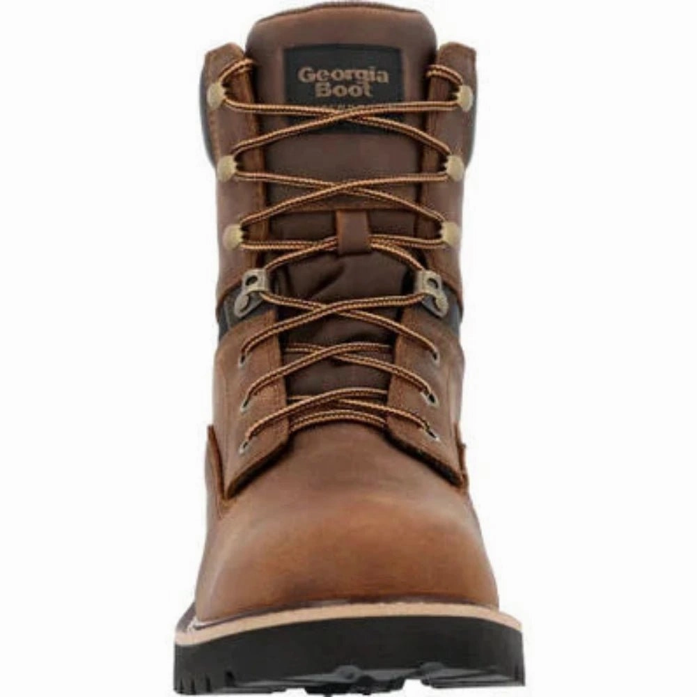 Georgia Boot Core 37 Men's Waterproof Work Boots GB00637 In Brown High   Performance