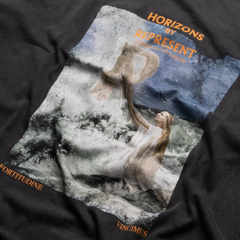 Represent Higher Trust Tee - Aged Black Chic And Comfortable