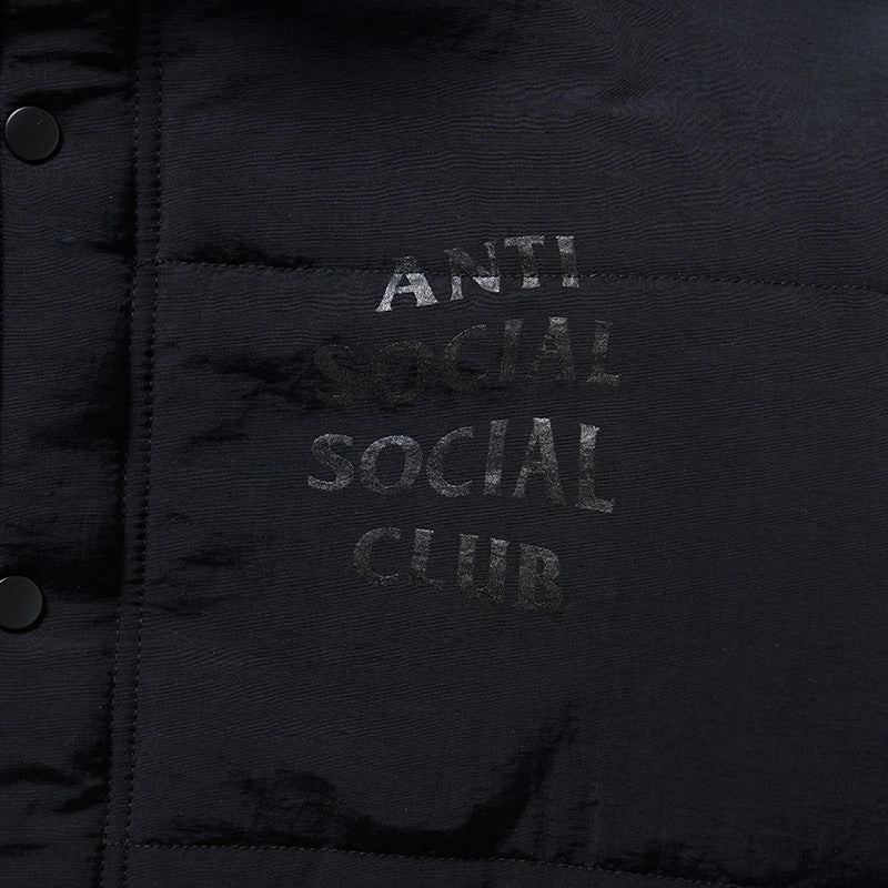 Street Icon Anti Social Social Club Standard Issues Puffer - Black