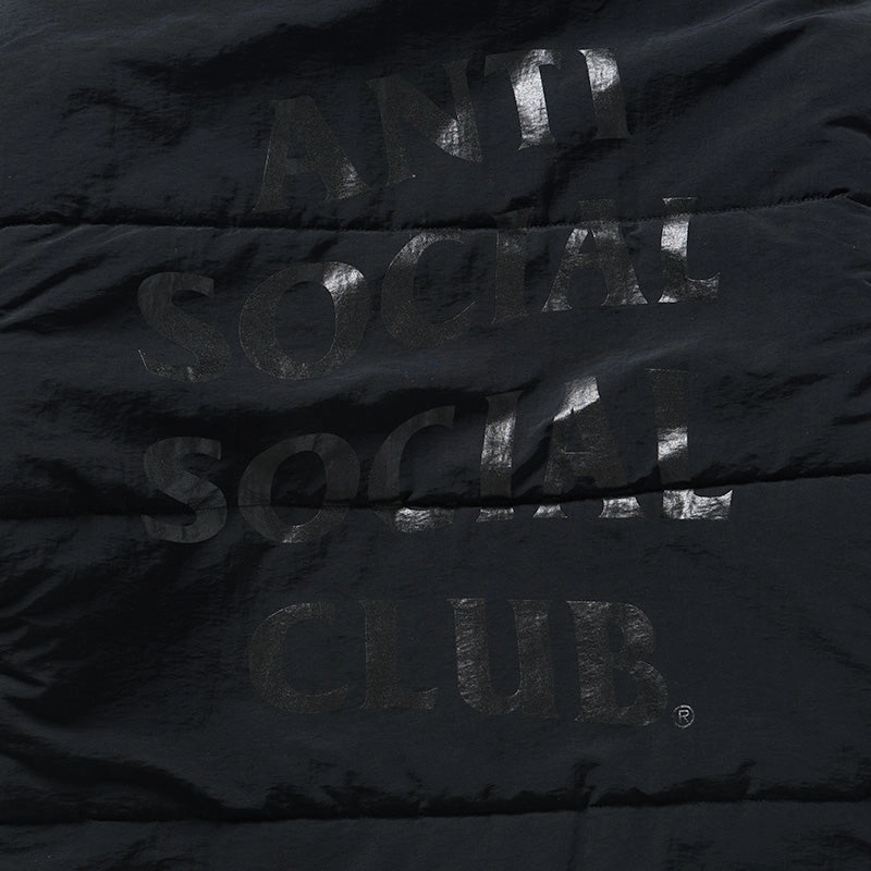 TemperatureRegulating Anti Social Social Club Standard Issues Puffer - Black