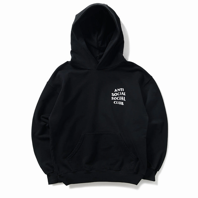 Anti Social Social Club Weathered Hoodie - Black Fairy Core
