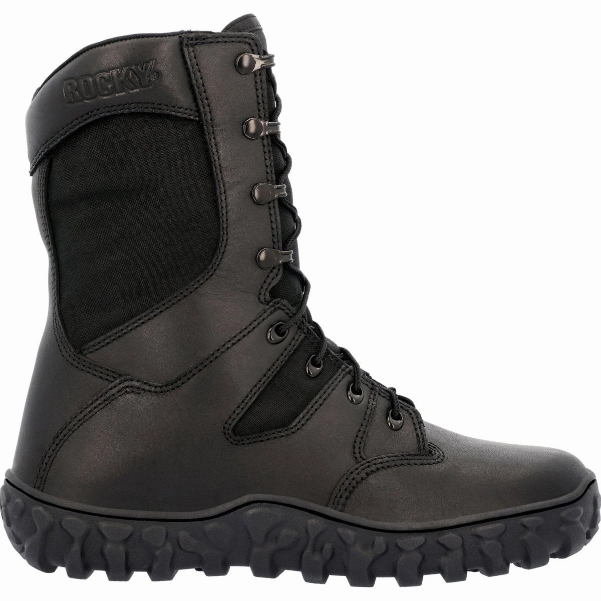 Flexible Frame Weekend Camping Flexible Frame All Day Worker Rocky S2v Predator Men's Waterproof Soft Toe Military Boots Rkc146 In Black