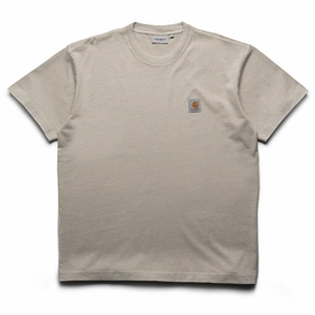 Collapsible Hood Carhartt WIP Vista Tee - Fleur De Sel