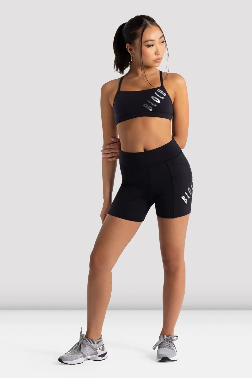 AntiPilling Finish Girls Signature 3 Inch Logo Short